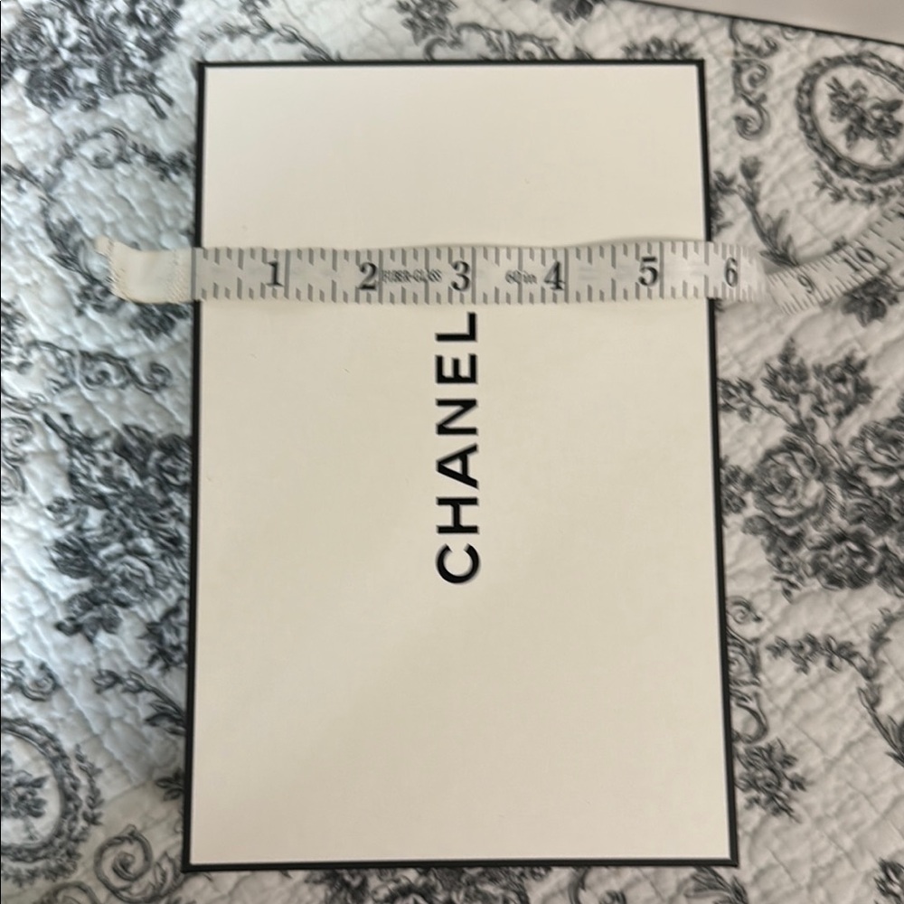 Chanel Classic White Wallet Box and Matching Gift Bag Duo & Tissue; New - Picture 4 of 13